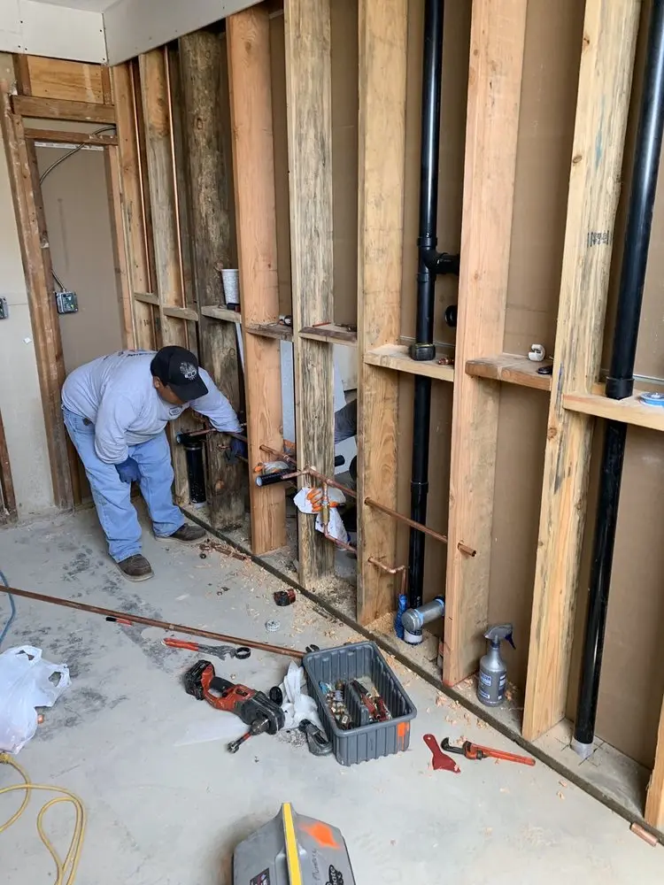 Commercial rough-in plumbing for Trenchless Sewer Repair in Racine